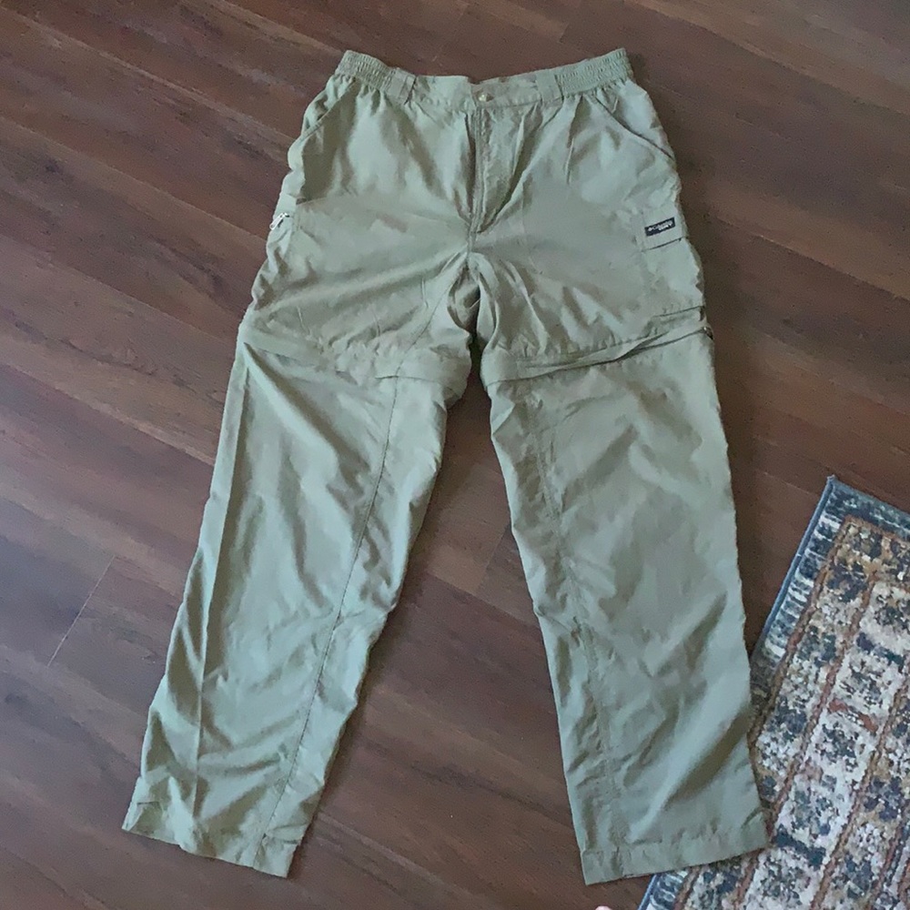 Packable and convertible Columbia hiking pants